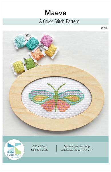 Maeve Butterfly Cross Stitch Pattern