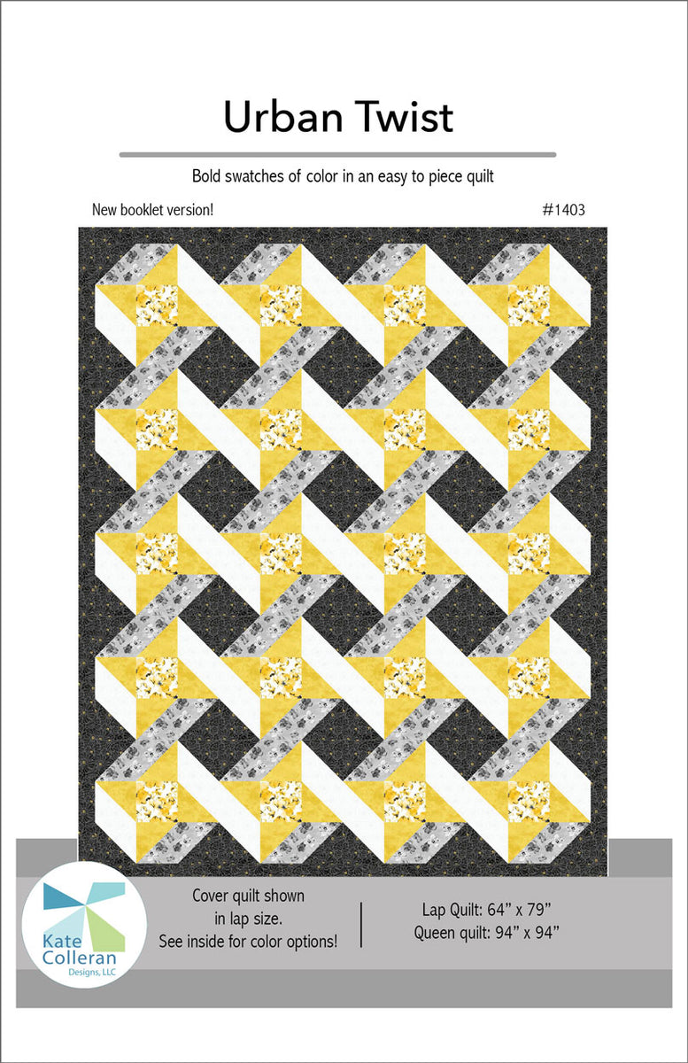 Twisted Squares Quilt Pattern Download