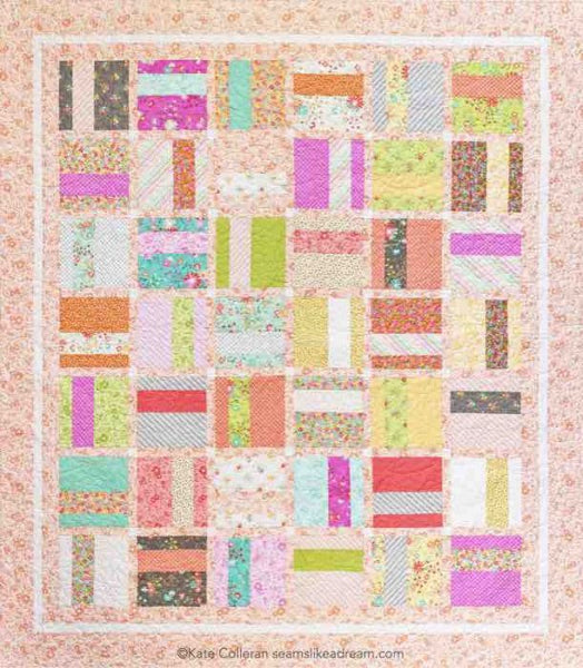 Easy quilt using 5 inch or 10 inch squares