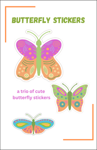 Butterfly Stickers