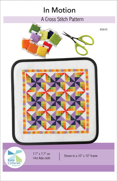 In Motion Cross Stitch pattern