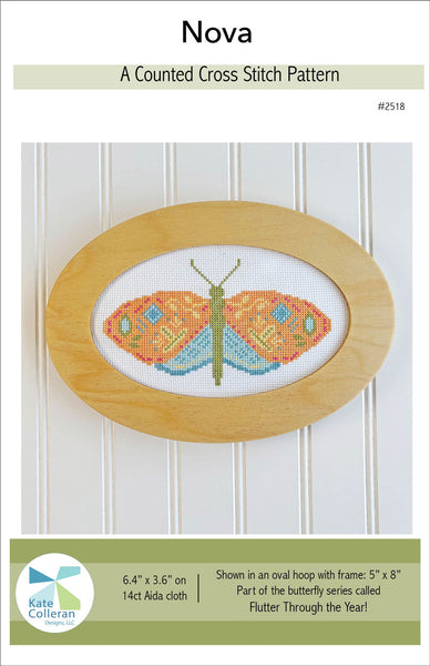 Nova Butterfly Cross Stitch Pattern