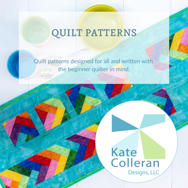 Quilt patterns, bag patterns and Home Decor projects by Kate Colleran ...