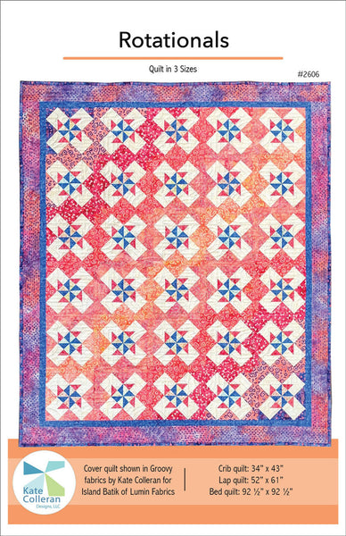 Rotationals quilt pattern