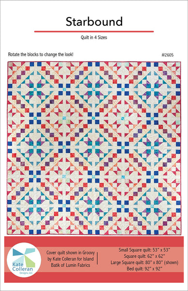Starbound quilt pattern