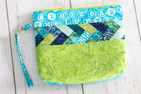 Large Pack it Up! in Just My Type is a great zippered pouch - use for a Grab and Go bag, storing personal items, craft supplies  or tech essentials!