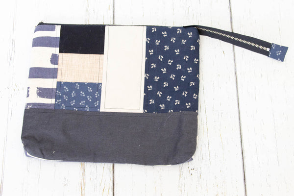 Simple pieced bags to store your projects or table!