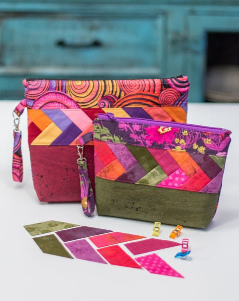 Pack It Up clutch pattern by Seams Like A Dream Quilt Designs