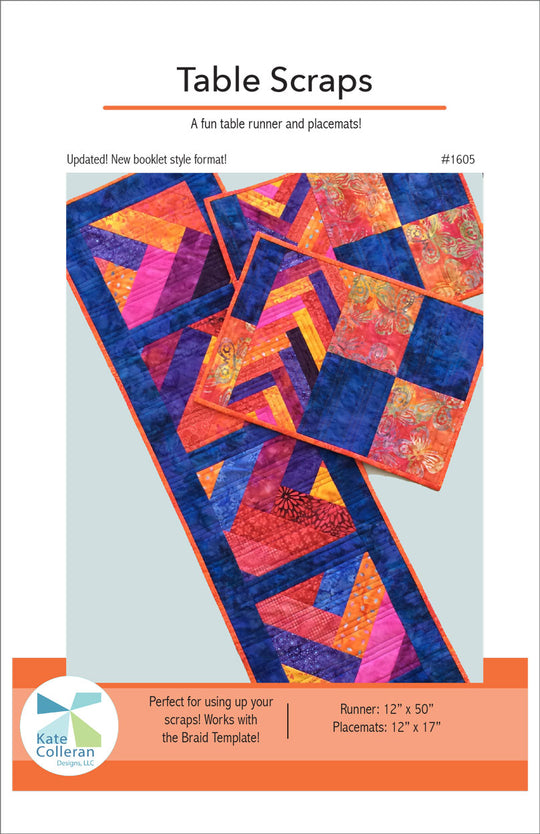 Table Scraps and Braid Template Bundle Kate Colleran Designs