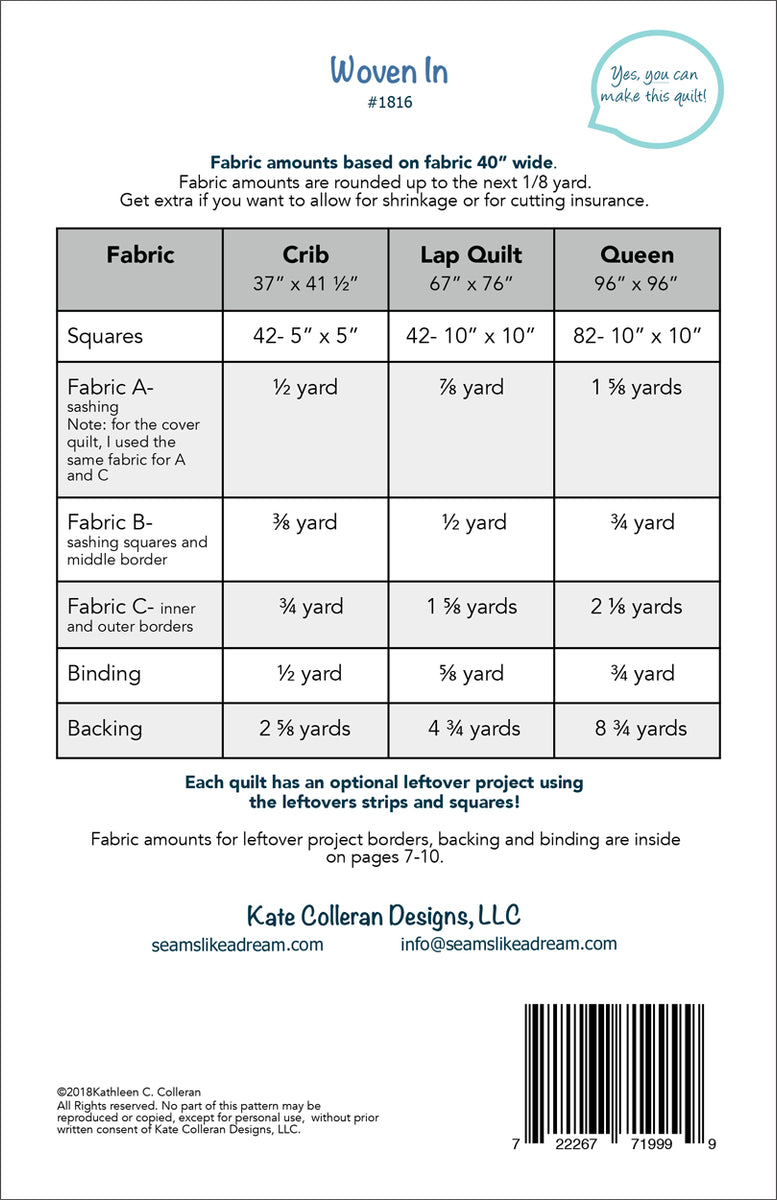 Woven In – Kate Colleran Designs
